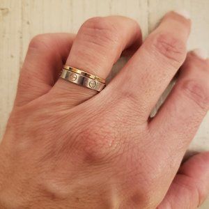 18k goldfilled ring